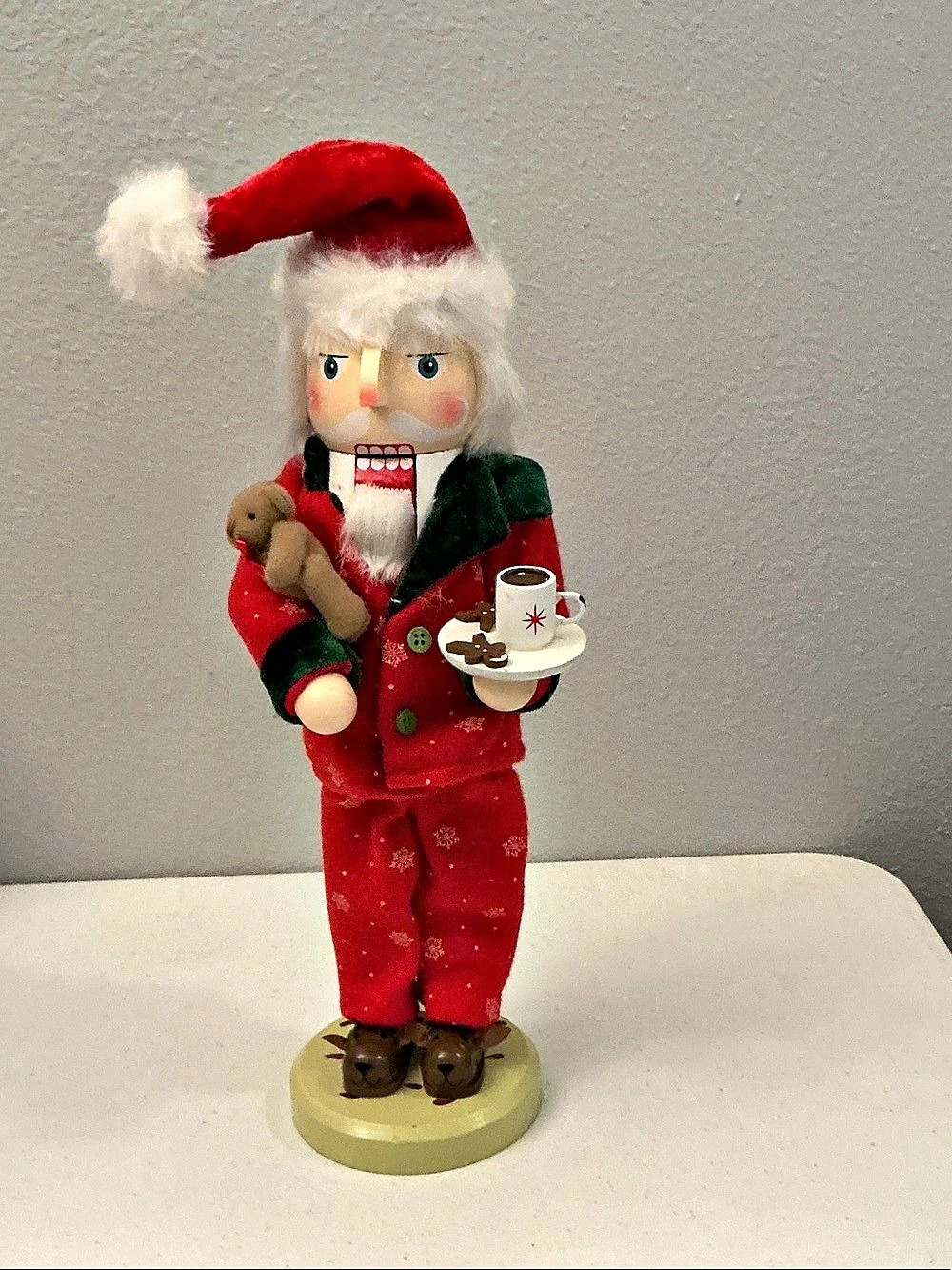 Hobby Lobby Snowflake Pajamas & Hot Cocoa Nutcracker Red & White